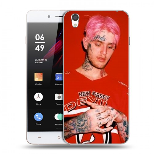 Дизайнерский пластиковый чехол для OnePlus X  Lil Peep