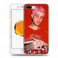 Дизайнерский пластиковый чехол для Iphone 7 Plus / 8 Plus  Lil Peep