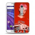 Дизайнерский пластиковый чехол для Lenovo Moto G  Lil Peep