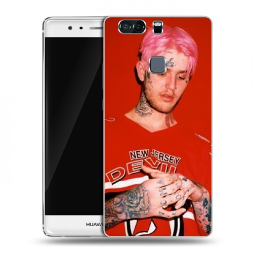 Дизайнерский пластиковый чехол для Huawei P9 Plus  Lil Peep