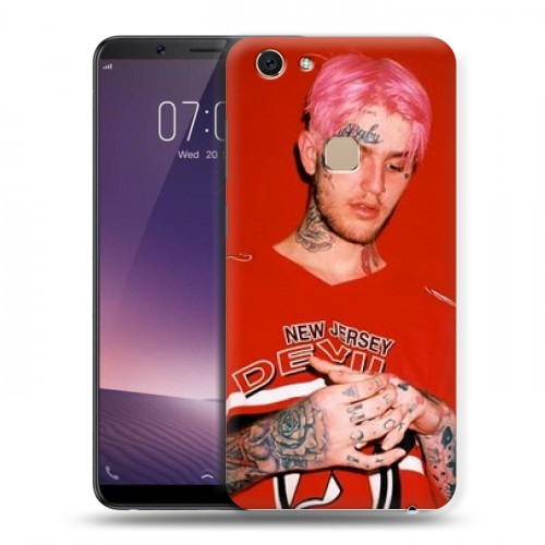 Дизайнерский пластиковый чехол для Vivo V7  Lil Peep