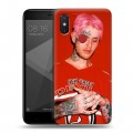 Дизайнерский пластиковый чехол для Xiaomi Mi8 SE  Lil Peep