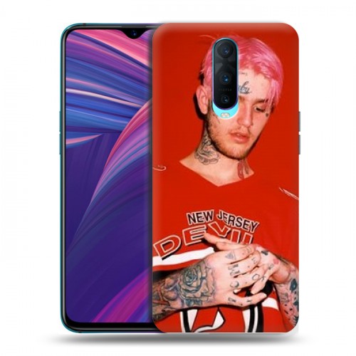 Дизайнерский пластиковый чехол для OPPO RX17 Pro  Lil Peep