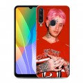 Дизайнерский пластиковый чехол для Huawei Y6p  Lil Peep