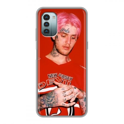 Дизайнерский силиконовый чехол для Nokia G11  Lil Peep