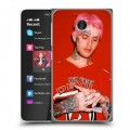 Дизайнерский пластиковый чехол для Nokia X  Lil Peep