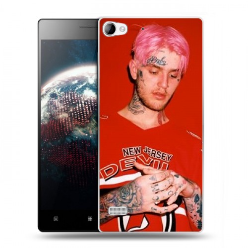 Дизайнерский пластиковый чехол для Lenovo Vibe X2  Lil Peep