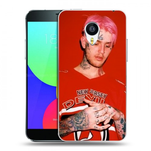 Дизайнерский пластиковый чехол для Meizu MX4 Pro  Lil Peep