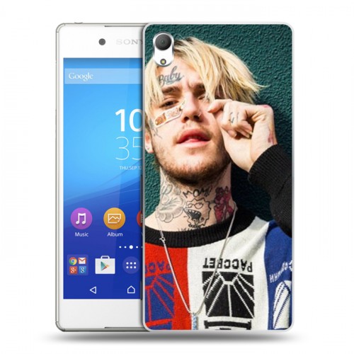 Дизайнерский пластиковый чехол для Sony Xperia Z3+  Lil Peep