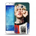 Дизайнерский пластиковый чехол для Samsung Galaxy A8  Lil Peep