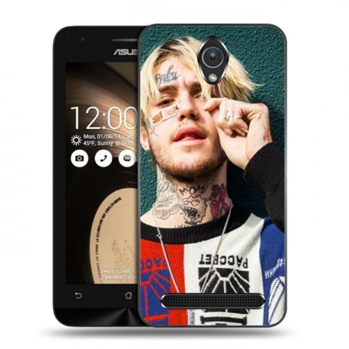 Дизайнерский пластиковый чехол для ASUS Zenfone Go  Lil Peep