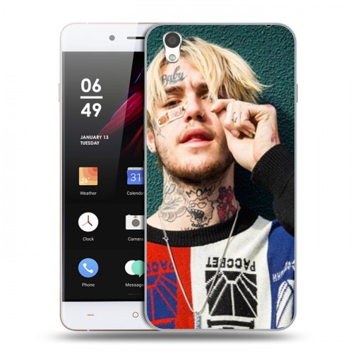 Дизайнерский пластиковый чехол для OnePlus X  Lil Peep