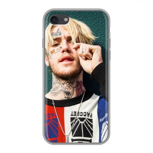 Дизайнерский силиконовый чехол для Iphone 7  Lil Peep