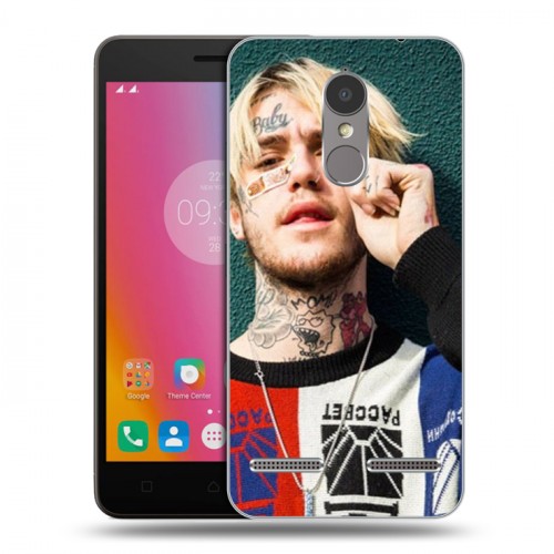 Дизайнерский силиконовый чехол для Lenovo K6  Lil Peep