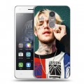 Дизайнерский пластиковый чехол для Lenovo K6 Note  Lil Peep