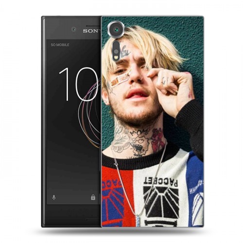 Дизайнерский пластиковый чехол для Sony Xperia XZs  Lil Peep