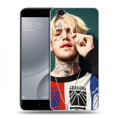 Дизайнерский пластиковый чехол для Xiaomi Mi5C  Lil Peep