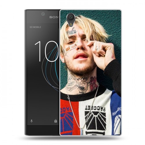 Дизайнерский пластиковый чехол для Sony Xperia L1  Lil Peep