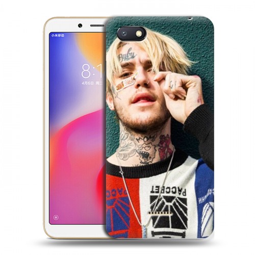 Дизайнерский пластиковый чехол для Xiaomi RedMi 6A  Lil Peep