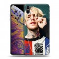 Дизайнерский силиконовый чехол для Iphone Xs Max  Lil Peep