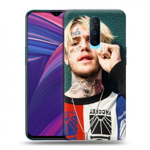 Дизайнерский пластиковый чехол для OPPO RX17 Pro  Lil Peep