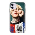 Дизайнерский силиконовый чехол для Iphone 11  Lil Peep