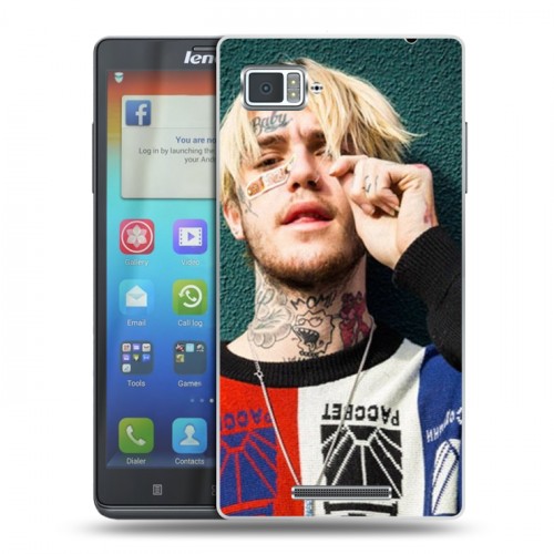 Дизайнерский пластиковый чехол для Lenovo Vibe Z  Lil Peep