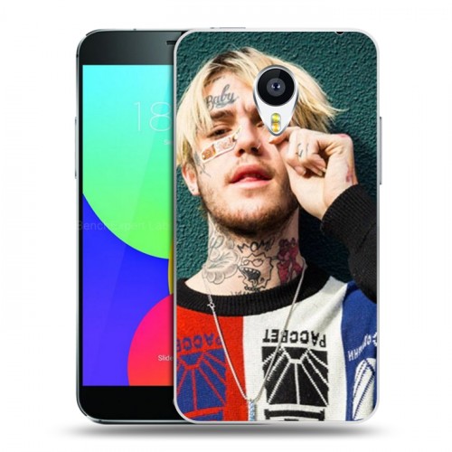 Дизайнерский пластиковый чехол для Meizu MX4 Pro  Lil Peep