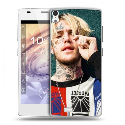 Дизайнерский пластиковый чехол для Prestigio Grace  Lil Peep