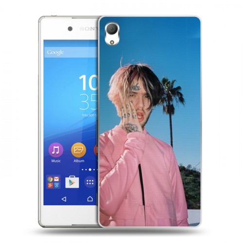 Дизайнерский пластиковый чехол для Sony Xperia Z3+  Lil Peep