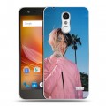 Дизайнерский пластиковый чехол для ZTE Blade X5  Lil Peep