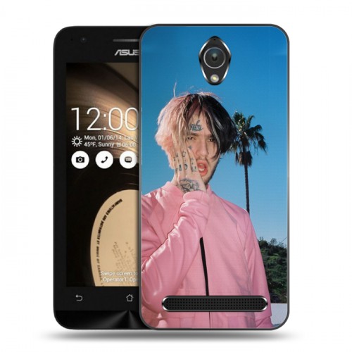 Дизайнерский пластиковый чехол для ASUS Zenfone Go  Lil Peep