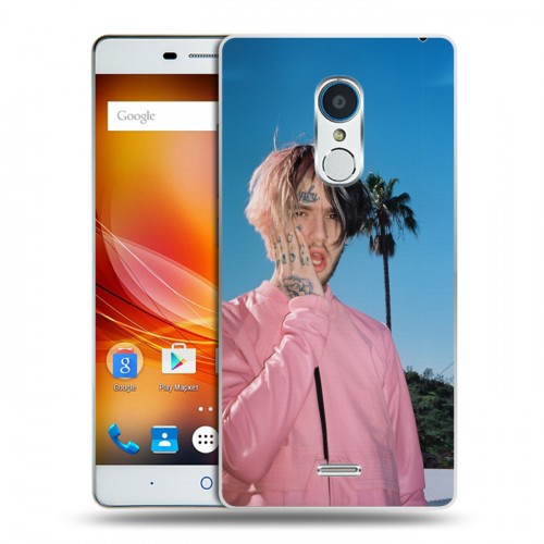 Дизайнерский пластиковый чехол для ZTE Blade X9  Lil Peep