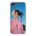 Дизайнерский силиконовый чехол для Iphone 7  Lil Peep