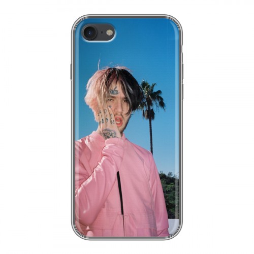 Дизайнерский силиконовый чехол для Iphone 7  Lil Peep