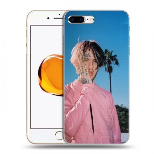 Дизайнерский пластиковый чехол для Iphone 7 Plus / 8 Plus  Lil Peep