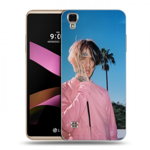 Дизайнерский силиконовый чехол для LG X Style  Lil Peep