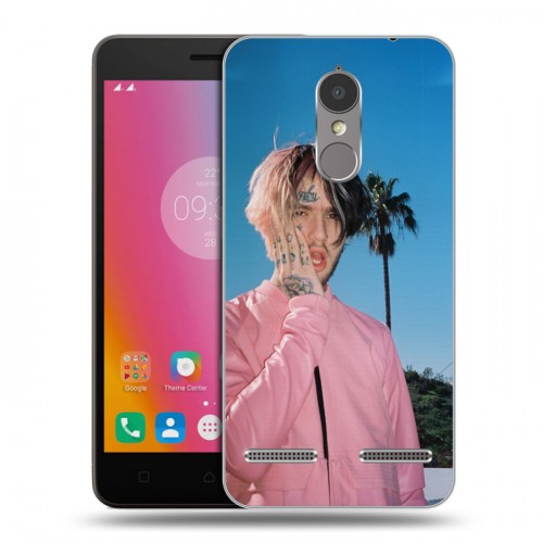 Дизайнерский пластиковый чехол для Lenovo K6  Lil Peep