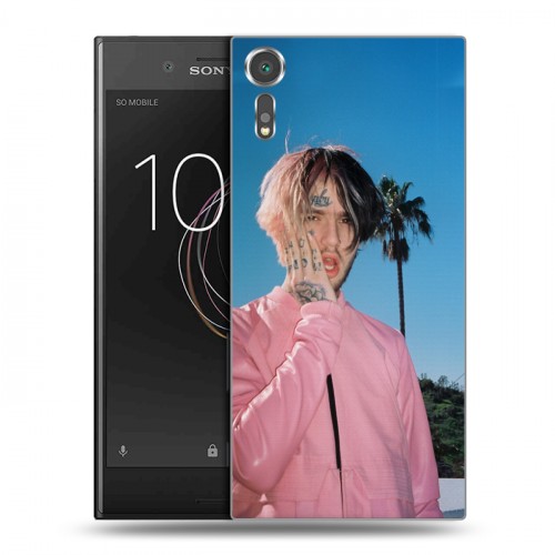 Дизайнерский пластиковый чехол для Sony Xperia XZs  Lil Peep