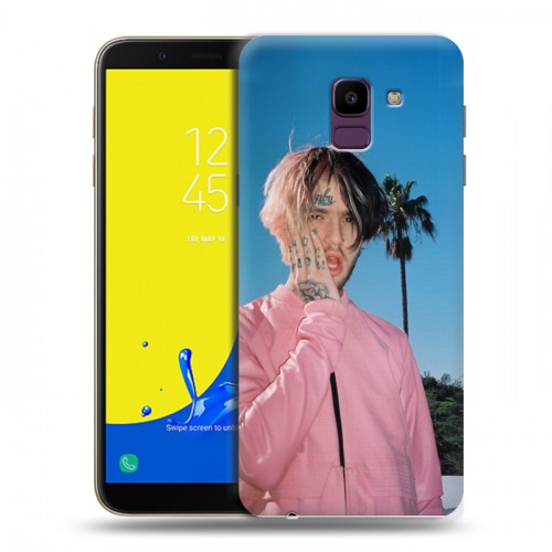 Дизайнерский пластиковый чехол для Samsung Galaxy J6  Lil Peep