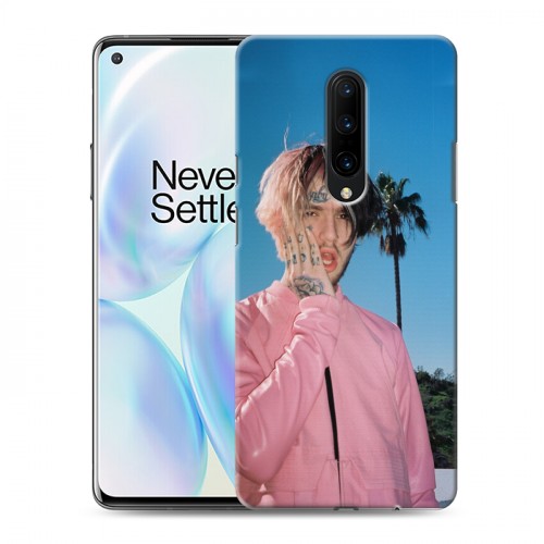 Дизайнерский силиконовый чехол для OnePlus 8  Lil Peep