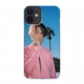 Дизайнерский силиконовый с усиленными углами чехол для Iphone 12 Mini  Lil Peep