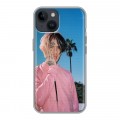 Дизайнерский пластиковый чехол для Iphone 14  Lil Peep