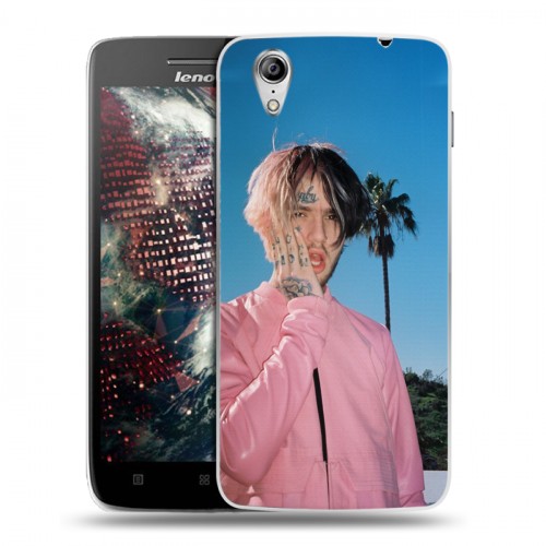 Дизайнерский пластиковый чехол для Lenovo Vibe X  Lil Peep