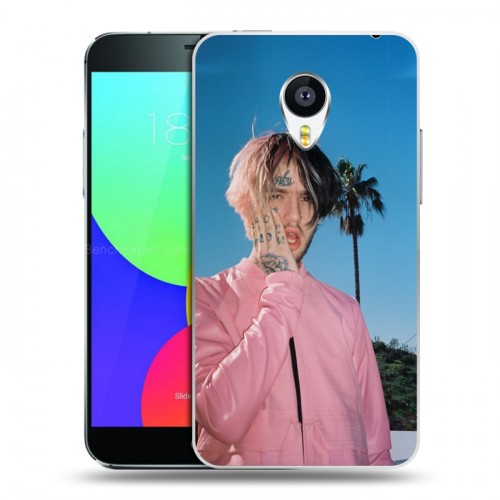 Дизайнерский пластиковый чехол для Meizu MX4 Pro  Lil Peep