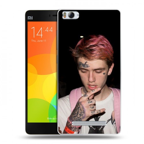 Дизайнерский пластиковый чехол для Xiaomi Mi4i  Lil Peep