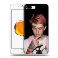 Дизайнерский пластиковый чехол для Iphone 7 Plus / 8 Plus  Lil Peep