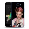 Дизайнерский пластиковый чехол для LG K4  Lil Peep