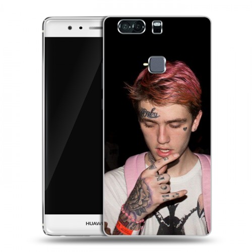 Дизайнерский пластиковый чехол для Huawei P9 Plus  Lil Peep