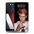 Дизайнерский пластиковый чехол для LG V20  Lil Peep